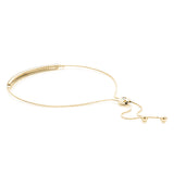 Lab Grown Double Row Bolo Bracelet