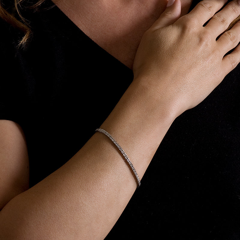 Lab Grown Bolo Adjustable Tennis Bracelet