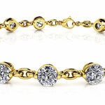 Link Single Prong Tennis Bracelet