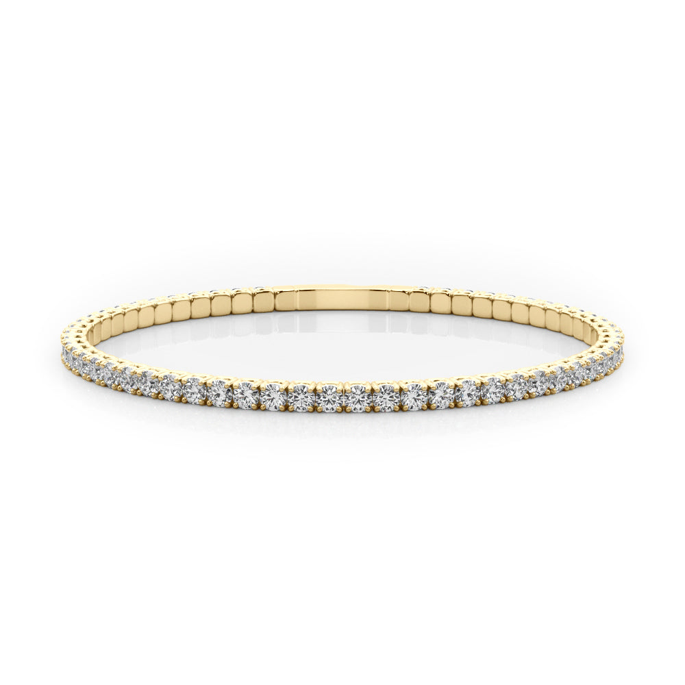 Lab Grown FLEXIBLE ETERNITY BANGLE