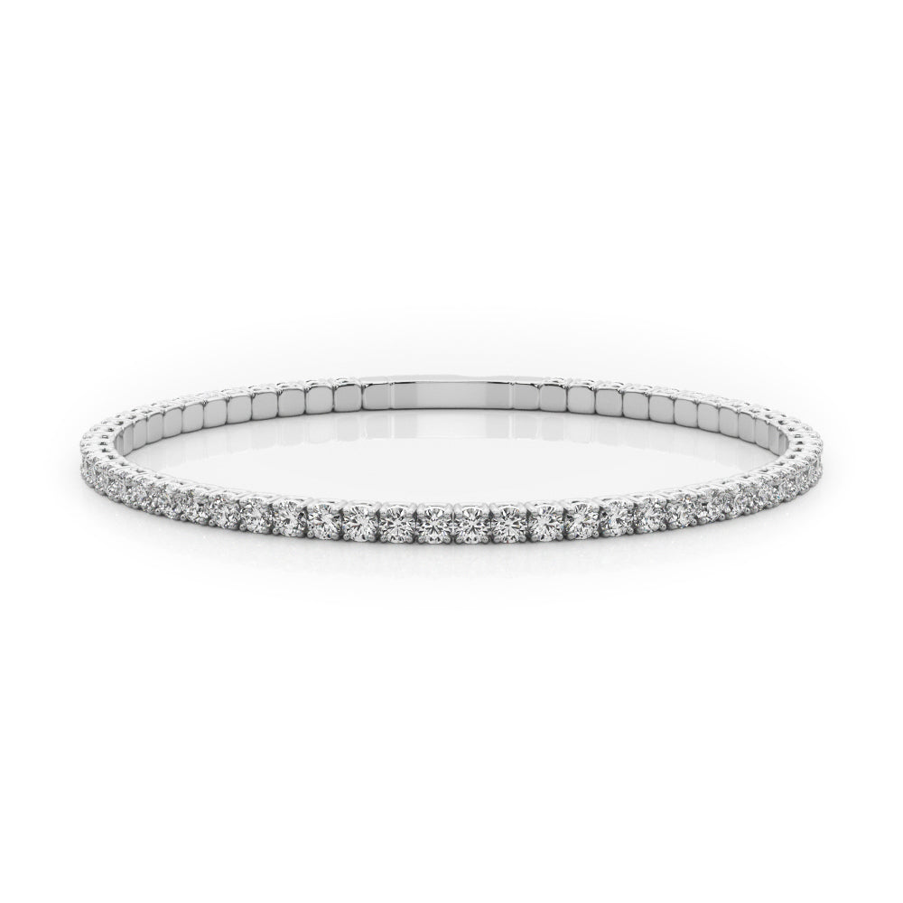 Lab Grown Diamond FLEXIBLE ETERNITY BANGLE