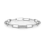 Lab Grown Diamond Chain Link Fashion Bracelet