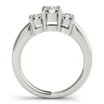 3-Stone Round Engagement Ring