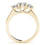 3-Stone Trellis Engagement Ring