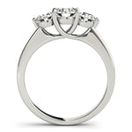 3-Stone Trellis Engagement Ring