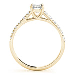 Single Row Trellis Prong Set Engagement Ring