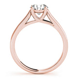 Solitaire Trellis Engagement Ring