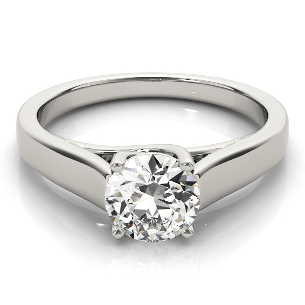Solitaire Trellis Engagement Ring