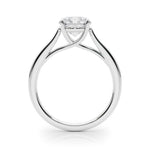 Lab Grown Solitaire Trellis Engagement Ring