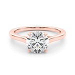 Solitaire Trellis Engagement Ring