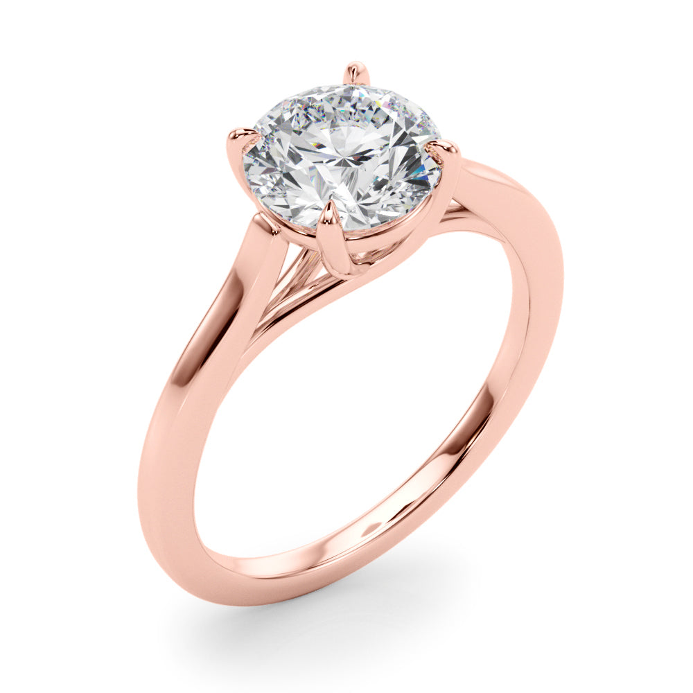 Solitaire Trellis Engagement Ring