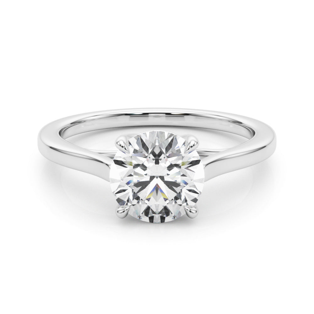 Solitaire Trellis Engagement Ring
