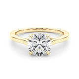 Solitaire Trellis Engagement Ring
