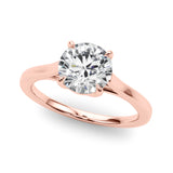 Solitaire Trellis Engagement Ring