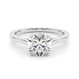 Solitaire Trellis Engagement Ring