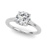 Solitaire Trellis Engagement Ring