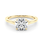 Solitaire Trellis Engagement Ring