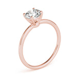 Solitaire Round Engagement Ring