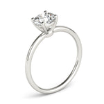 Solitaire Round Engagement Ring