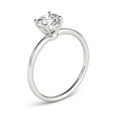 Solitaire Round Engagement Ring