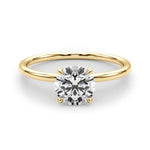 Solitaire Round Engagement Ring