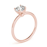 Solitaire Round Engagement Ring