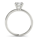 Solitaire Round Engagement Ring