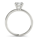 Solitaire Round Engagement Ring