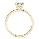 Solitaire Round Engagement Ring