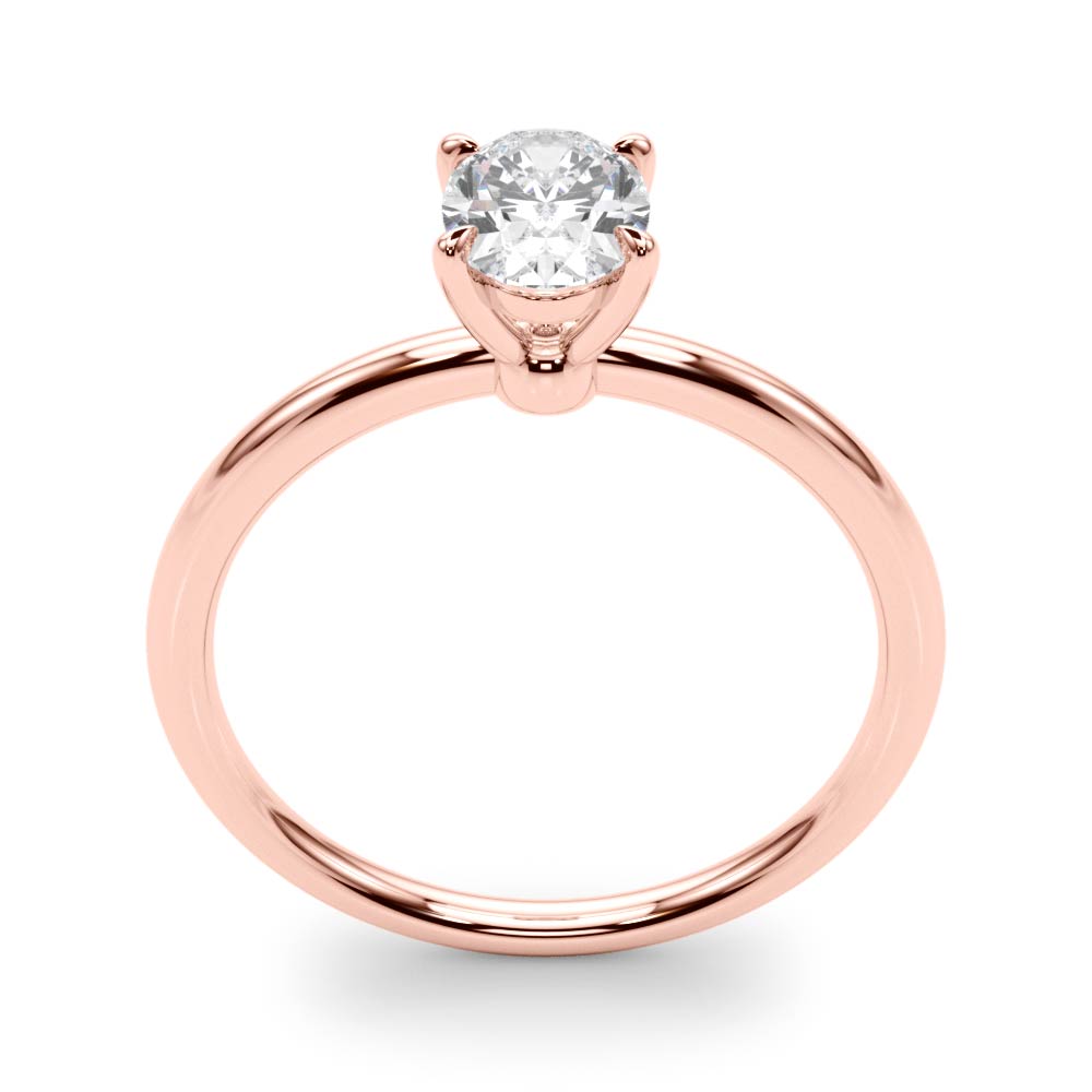 Oval Solitaire Engagement Ring