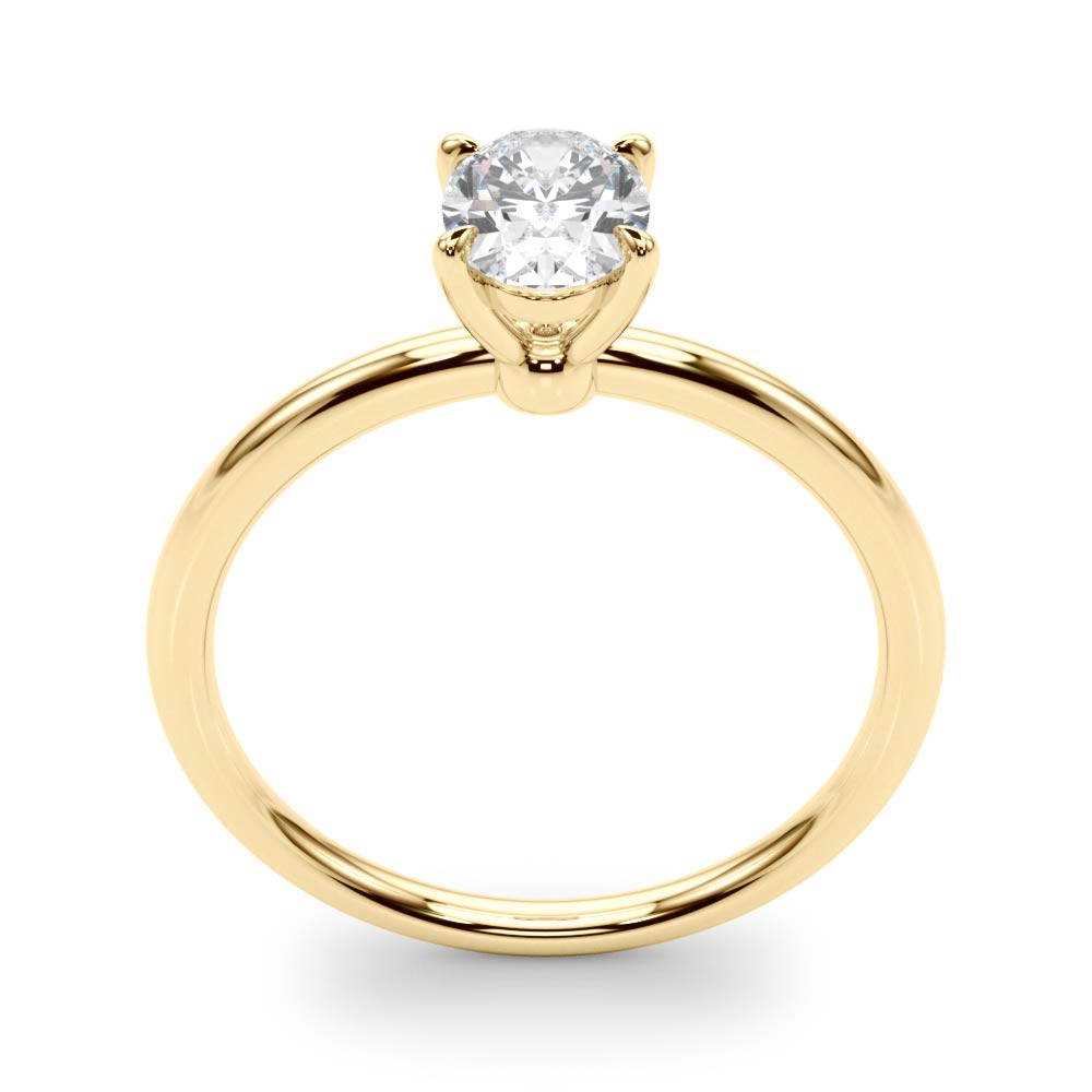 Oval Solitaire Engagement Ring