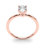 Oval Solitaire Engagement Ring