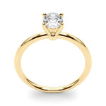 Oval Solitaire Engagement Ring