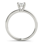 Lab Grown Oval Solitaire Engagement Ring