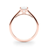 Solitaire Oval Engagement Ring