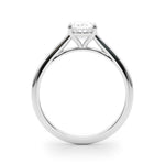 Solitaire Oval Engagement Ring