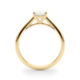 Solitaire Oval Engagement Ring
