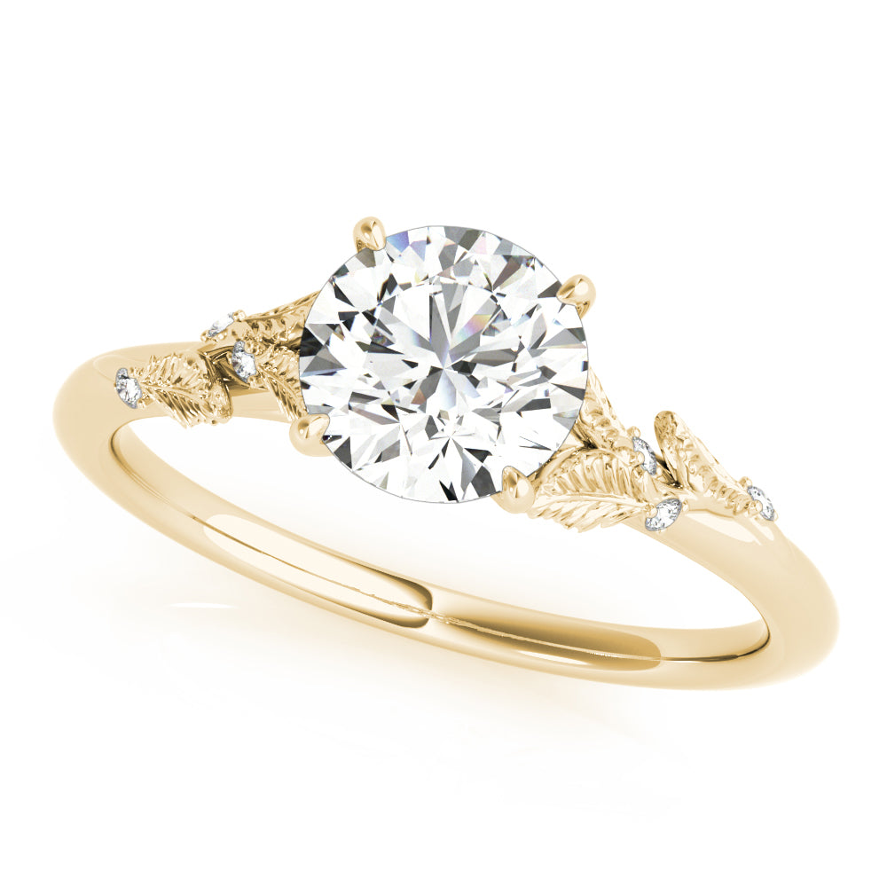 Nature Inspired Engagement Ring