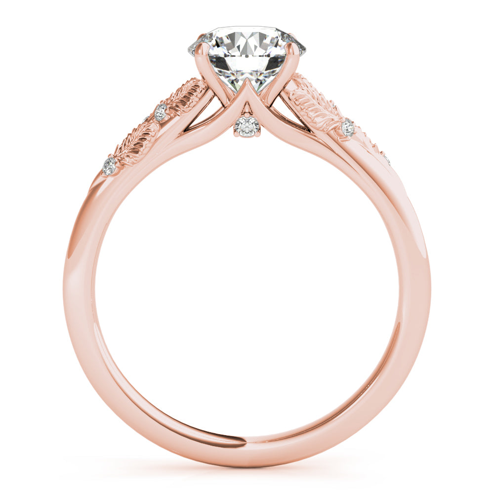 Nature Inspired Engagement Ring
