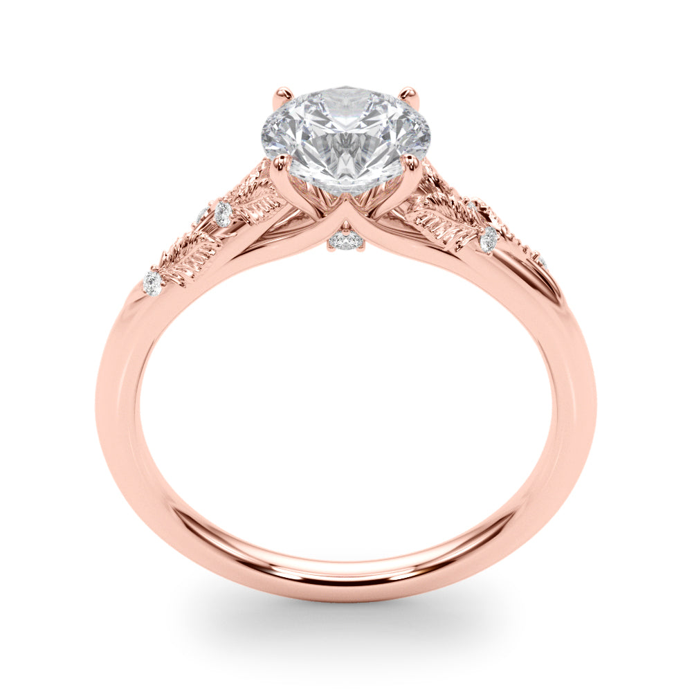Nature Inspired Engagement Ring