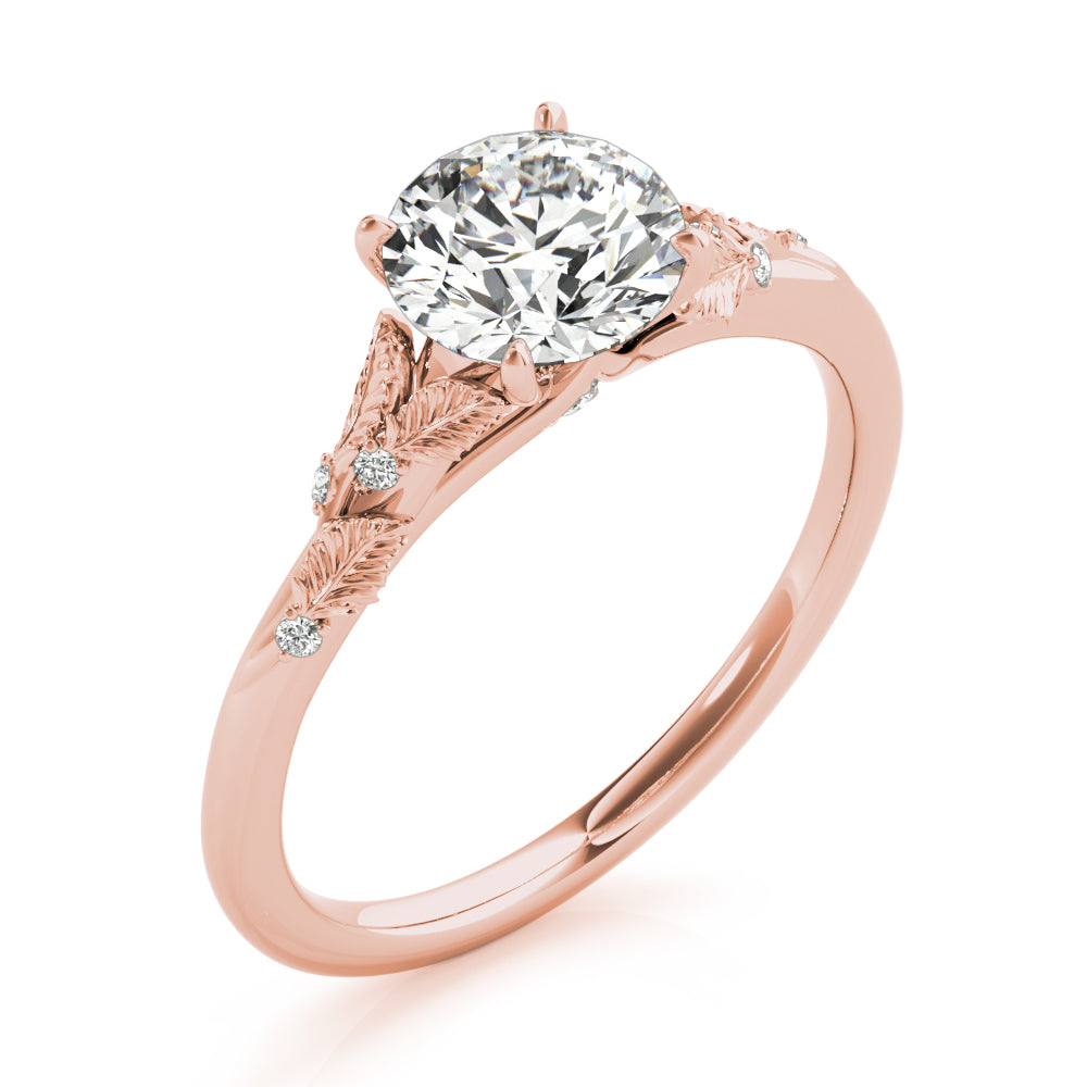 Nature Inspired Engagement Ring