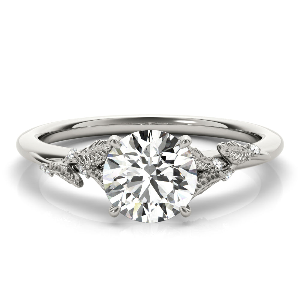 Nature Inspired Engagement Ring