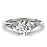 Nature Inspired Engagement Ring