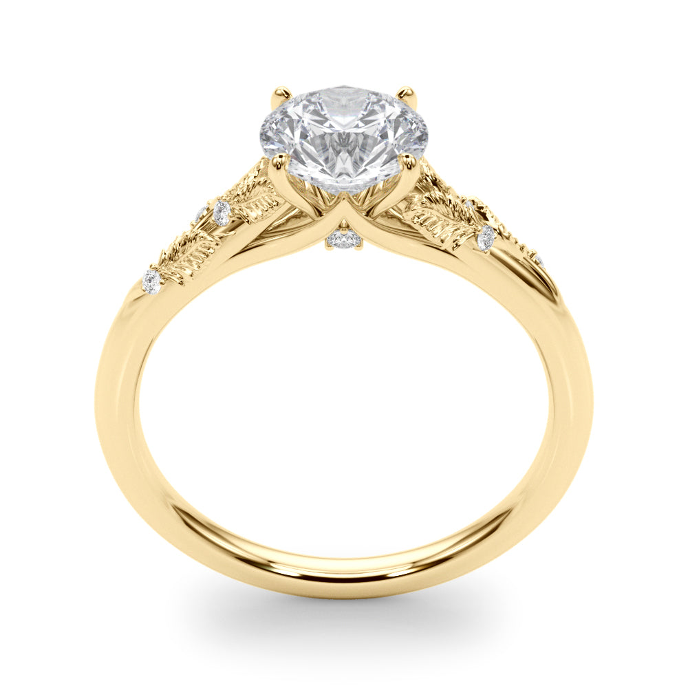 Nature Inspired Engagement Ring