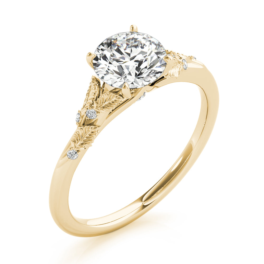 Nature Inspired Engagement Ring