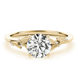 Nature Inspired Engagement Ring
