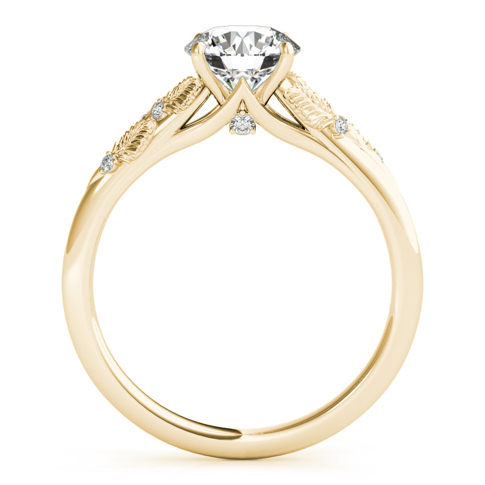 Nature Inspired Engagement Ring