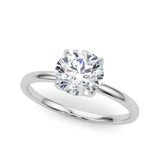 Round Solitaire Engagement Ring