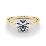 Round Solitaire Engagement Ring