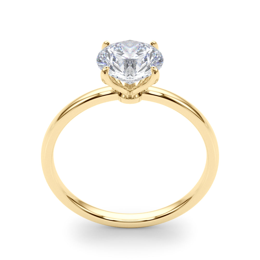 Round Solitaire Engagement Ring